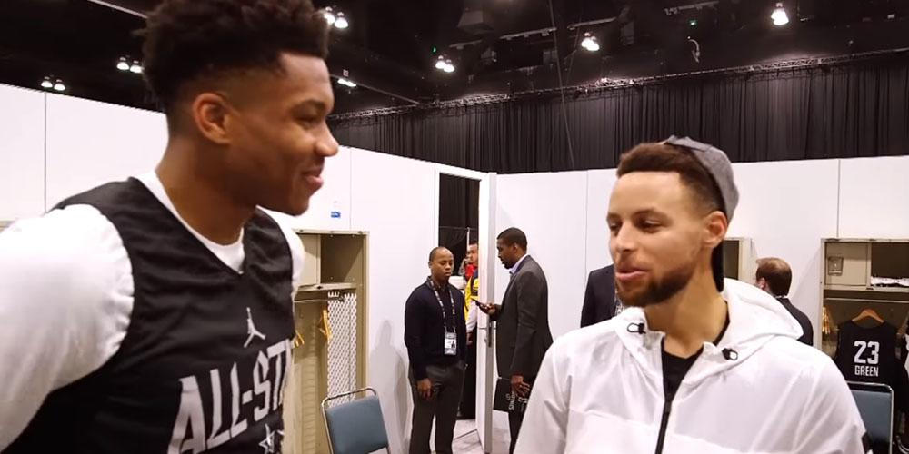Stephen Curry Giannis Antetokounmpo