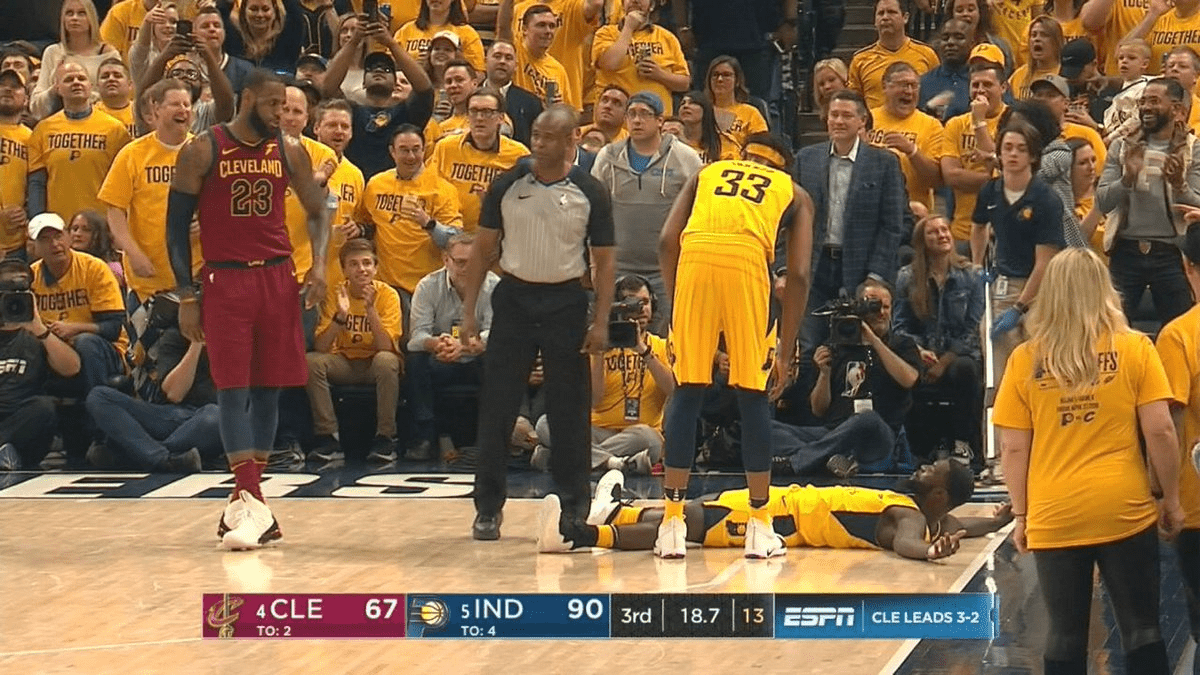 Lance lebron cavs pacers