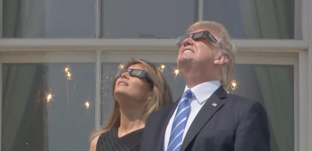Donald Trump Solar Eclipse