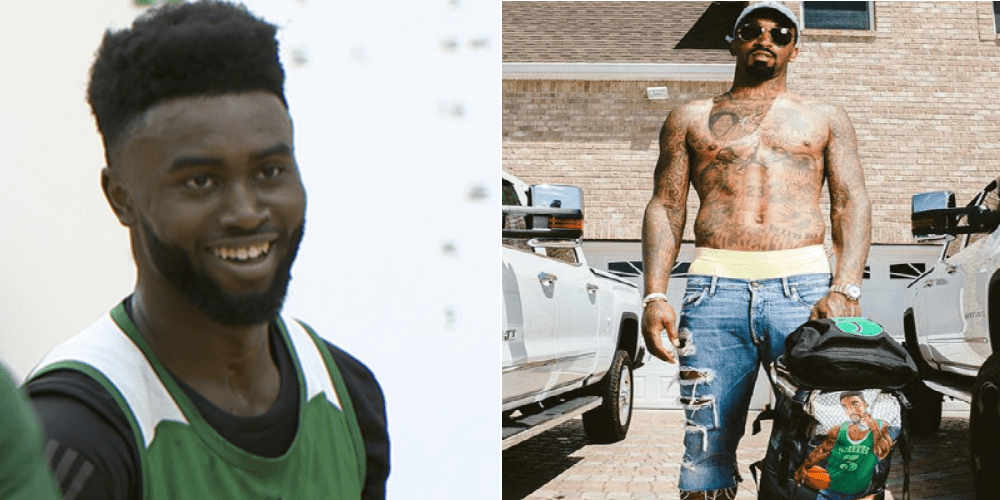 Jaylen Brown vs J.R. Smith