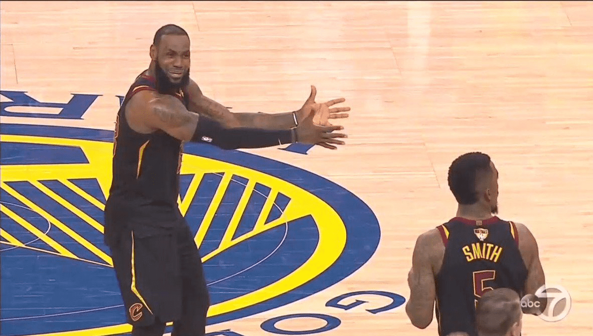 lebron james J.R. Smith