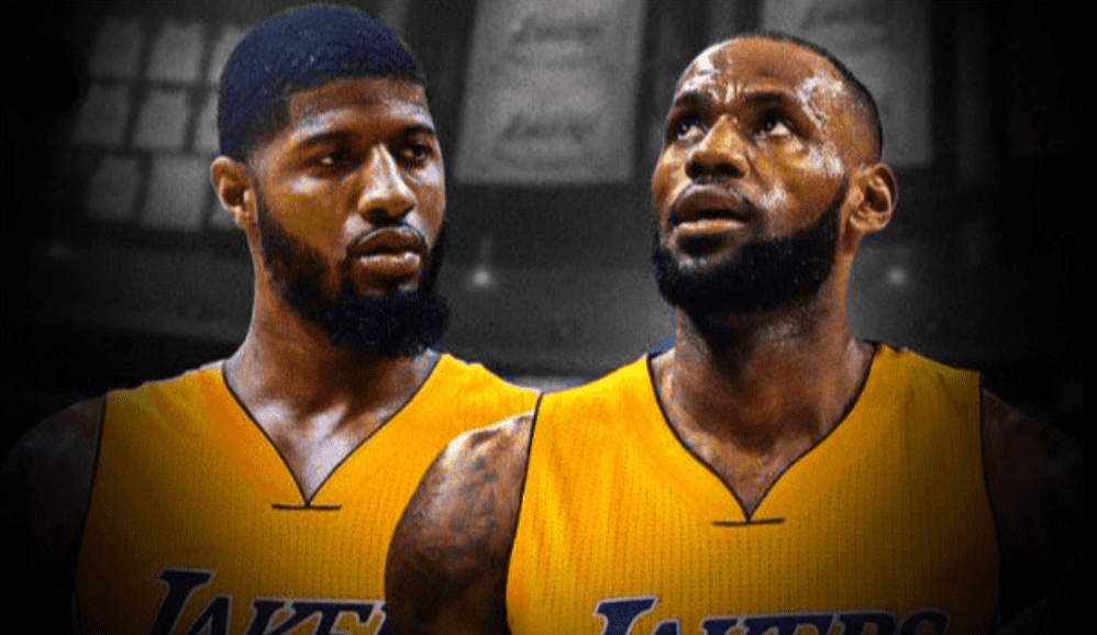 LeBron James paul george