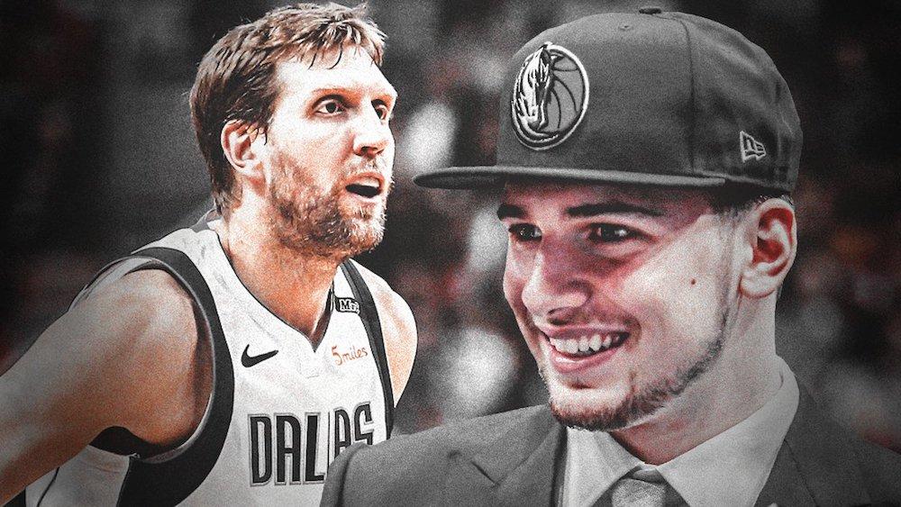 Dirk Nowitzki Luka Doncic