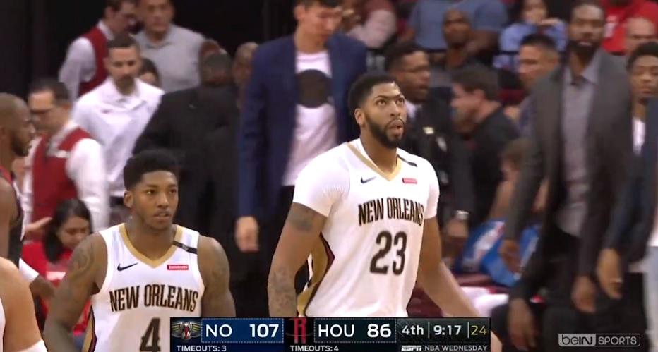 Anthony Davis Perf Rockets