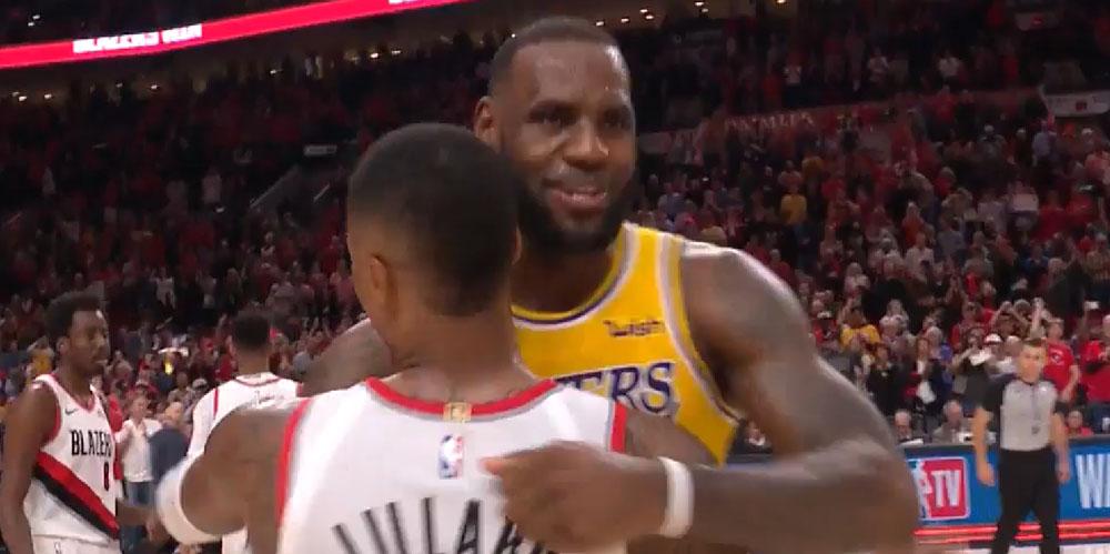 LeBron James Damian Lillard