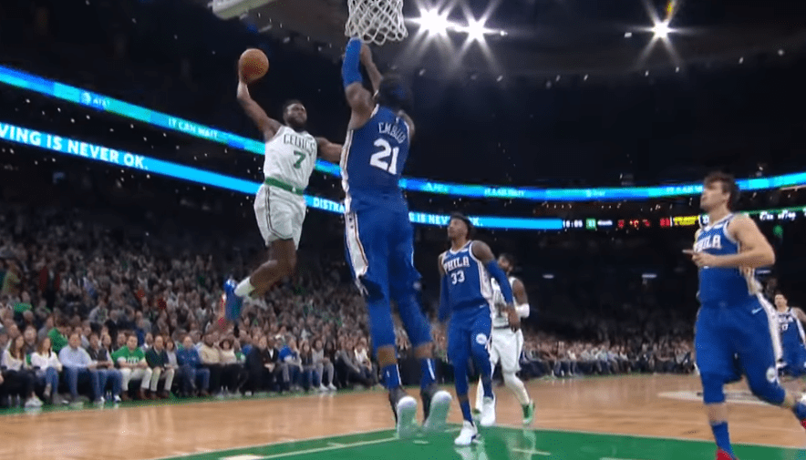 jaylen brown celtics sixers