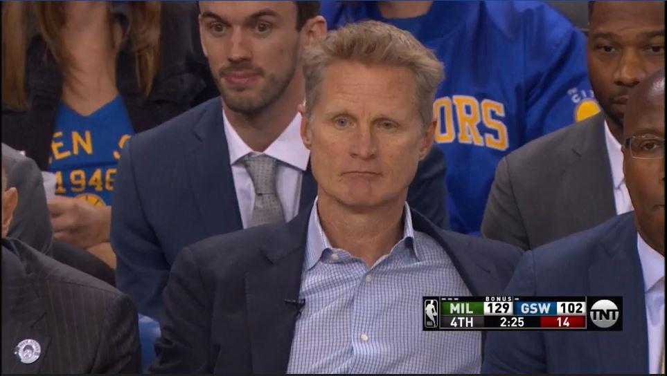 Warriors - Bucks - Steve Kerr