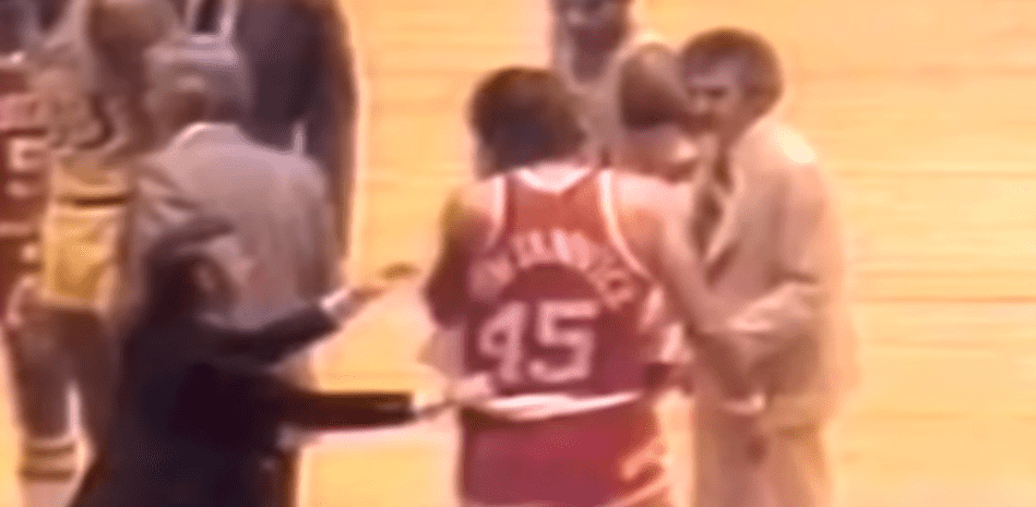 Rudy Tomjanovich The Punch