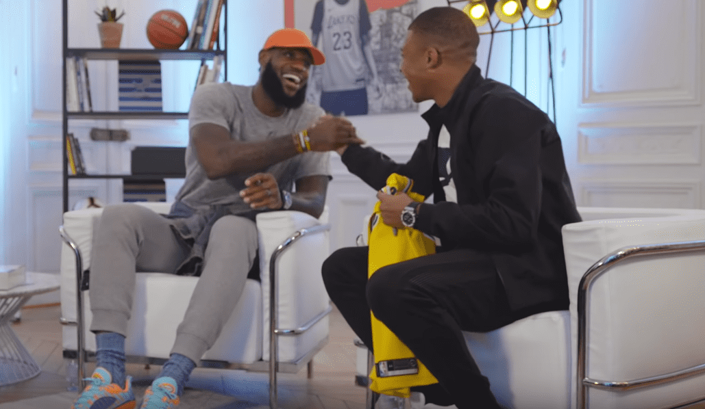 lebron james kylian mbappé