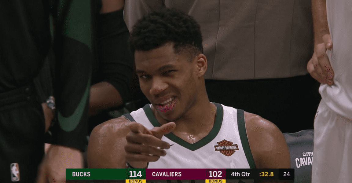 Giannis Antetokounmpo pari
