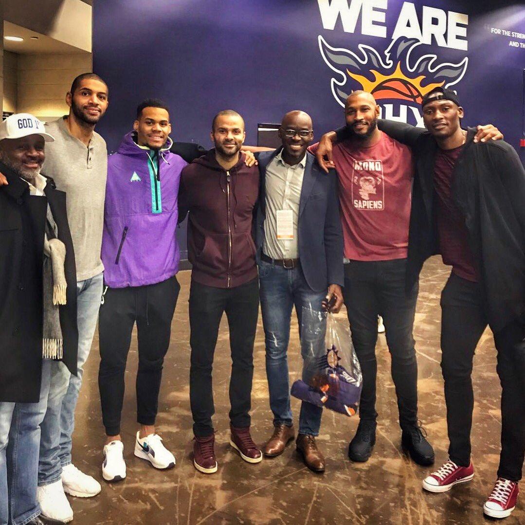 Meeting Okobo Parker Diaw Batum