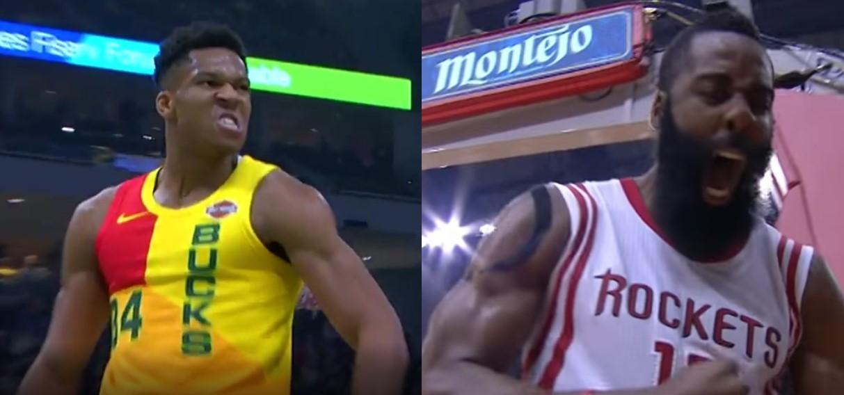 Giannis Antetokounmpo James Harden