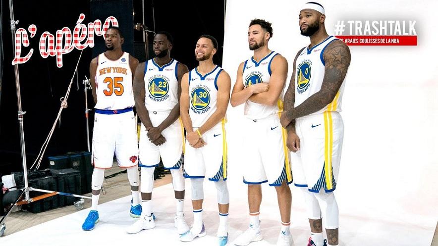 Warriors sans KD apéro TrashTalk