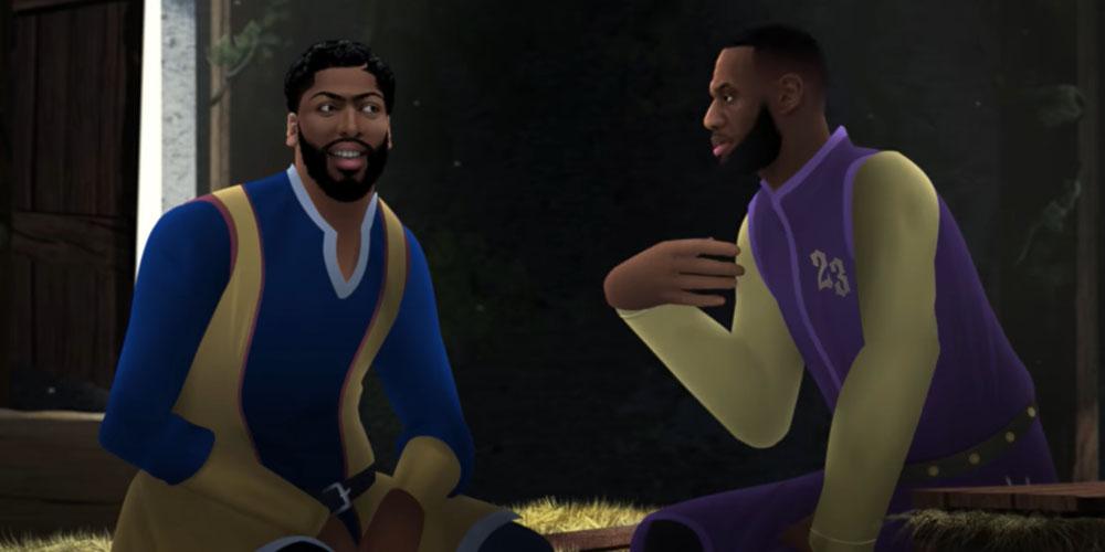 Anthony Davis LeBron James