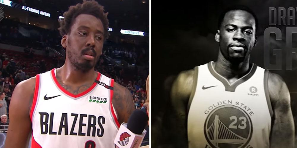 Draymond Green Al-Farouq Aminu