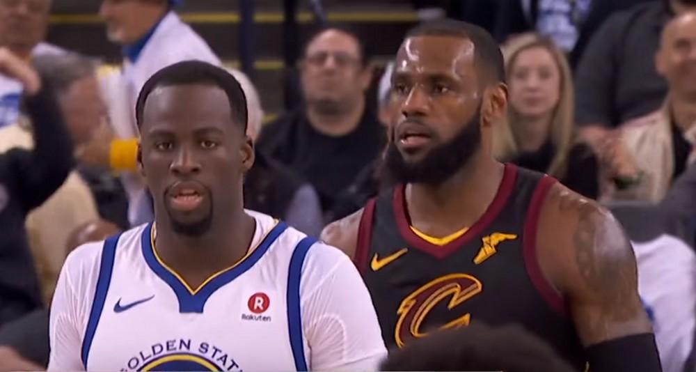 LeBron James et Draymond Green