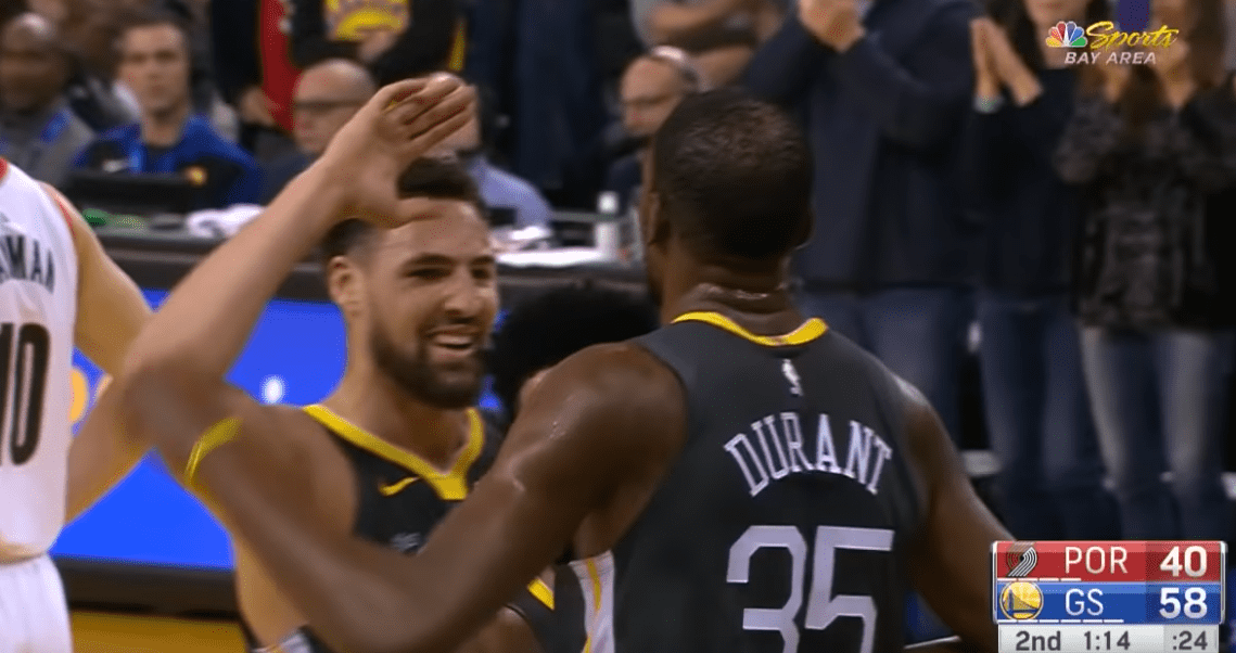 Kevin Durant Klay Thompson