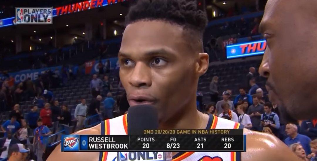 Russell Westbrook Thunder 3 août 2019