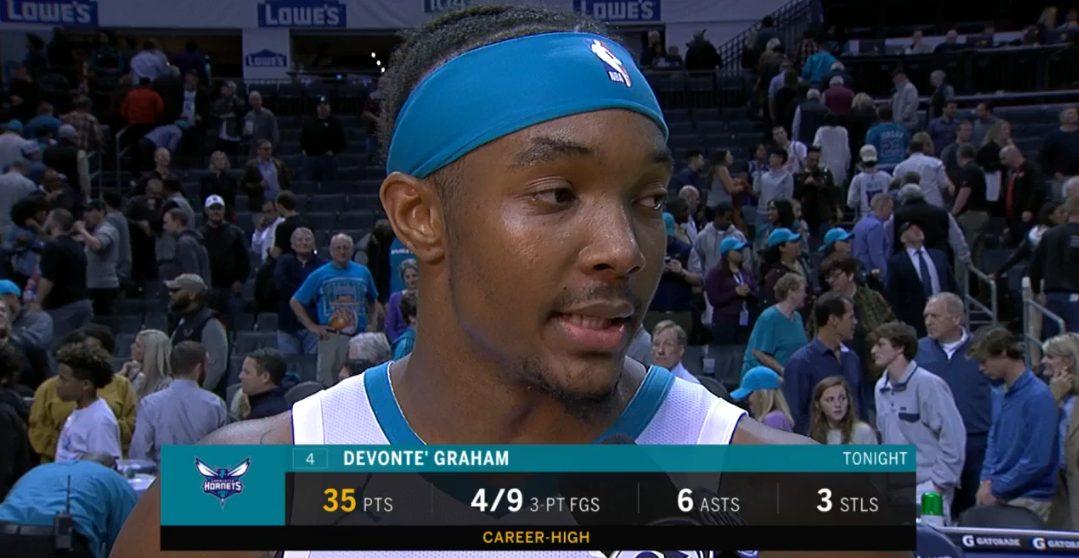 Devonte' Graham 6 novembre