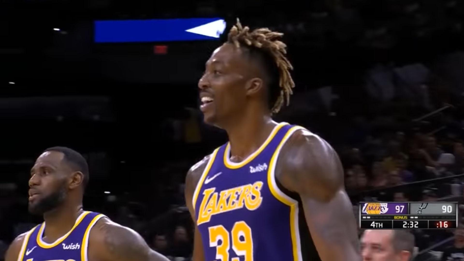 Dwight Howard 4 novembre 2019