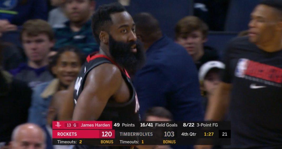 James Harden 17 novembre