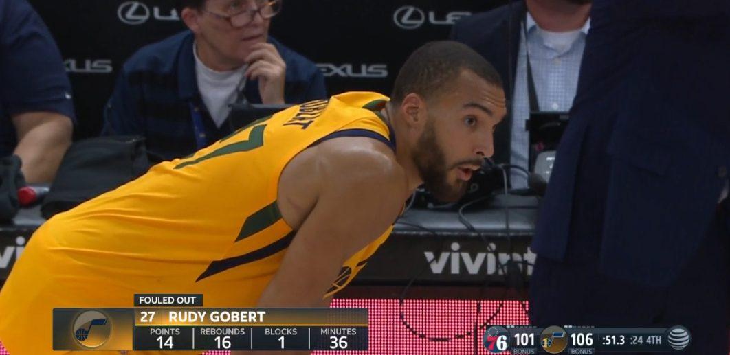 Rudy Gobert 7 novembre