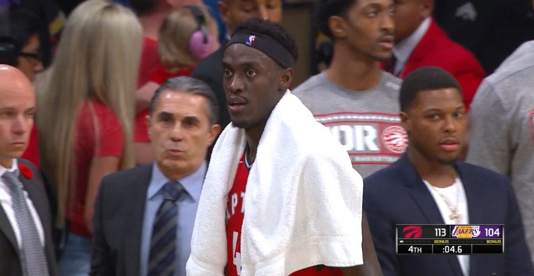 Pascal Siakam 11 novembre