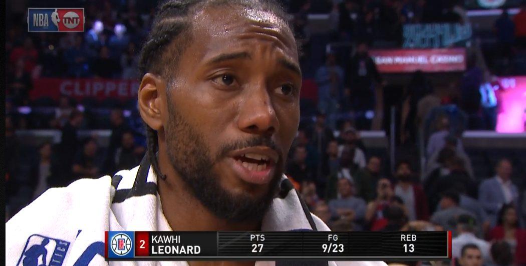 kawhi 8 novembre