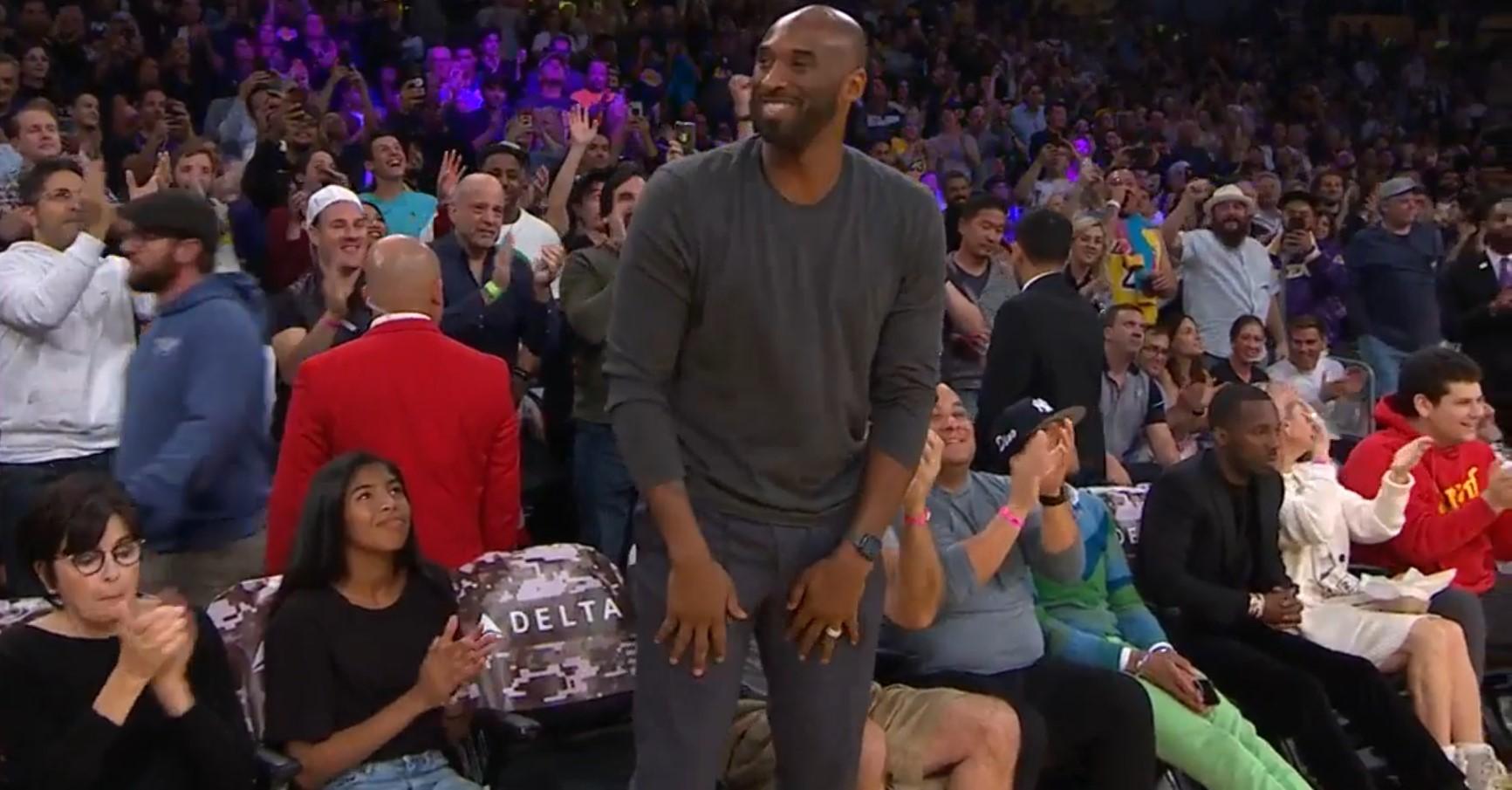 kobe bryant retour Staples