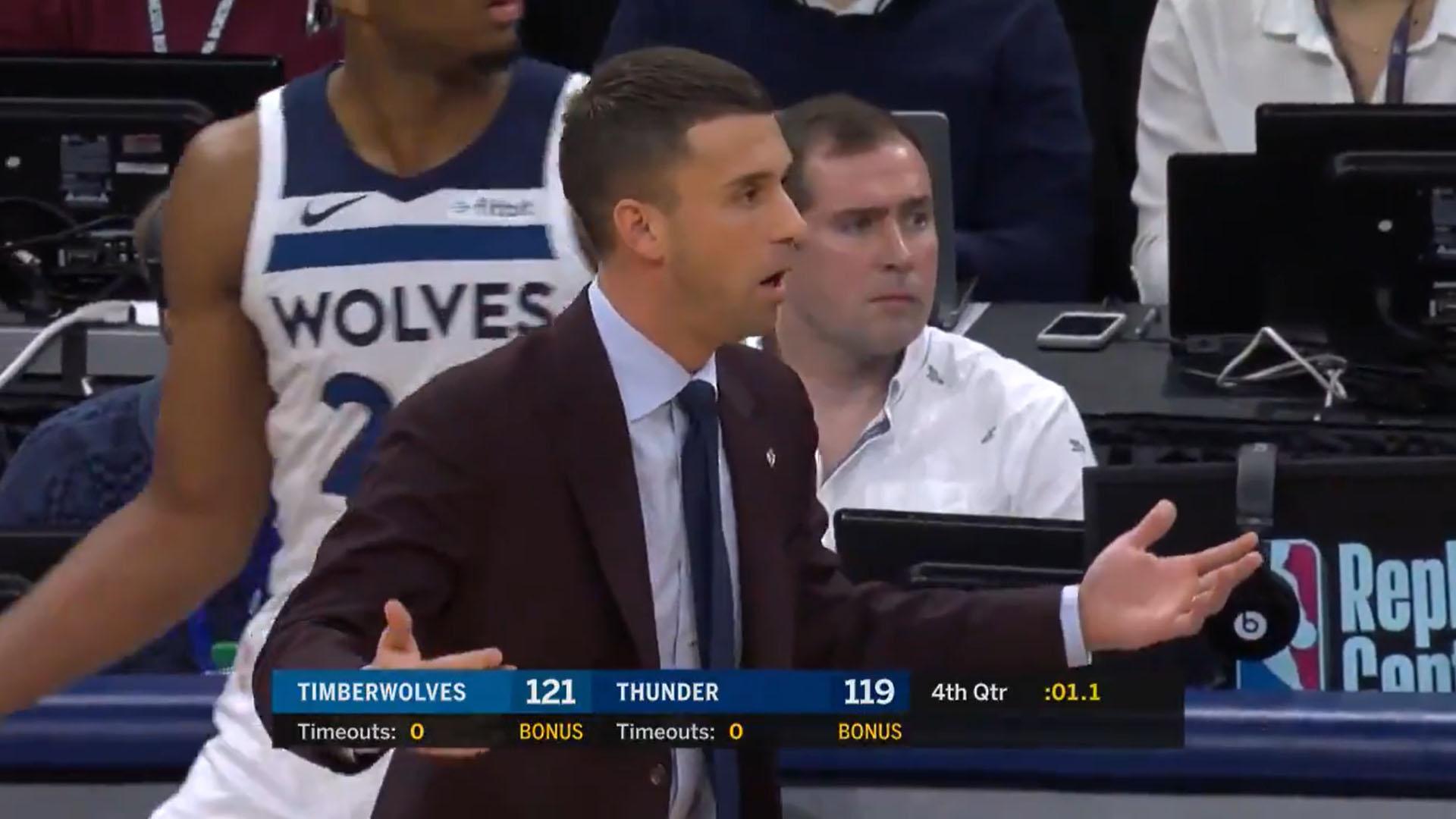 Ryan Saunders 7 décembre 2019