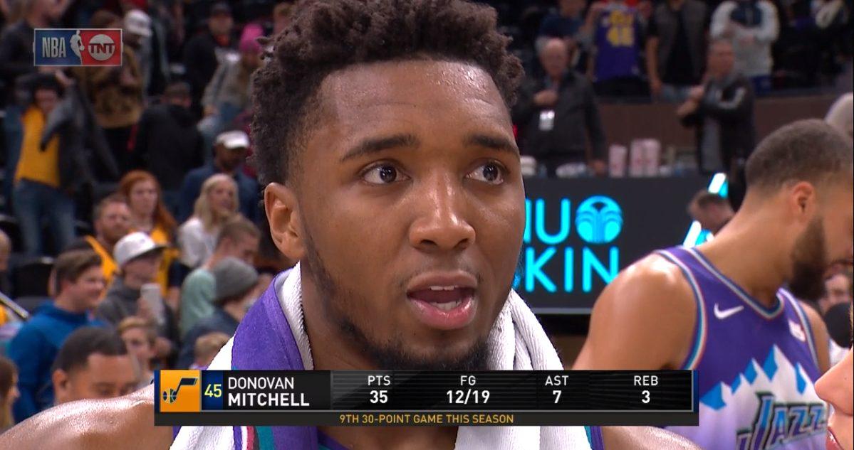 Donovan Mitchell 27 décembre