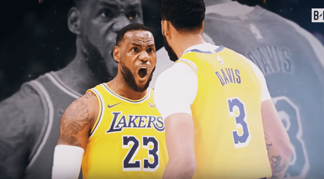 LeBron James Anthony Davis pari