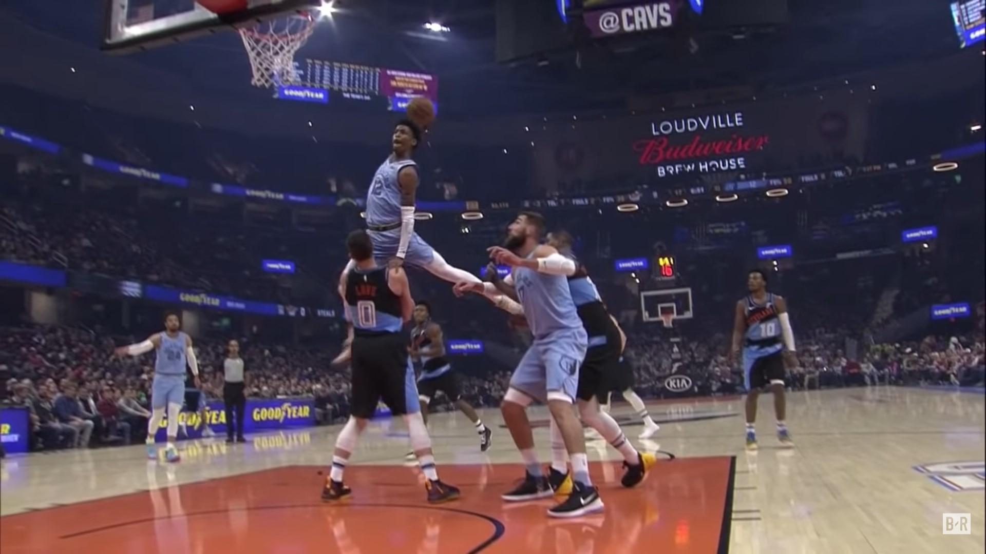 ja morant kevin love 1er avril 2020