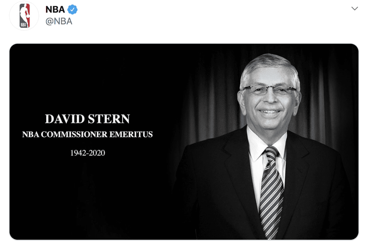 RIP David Stern