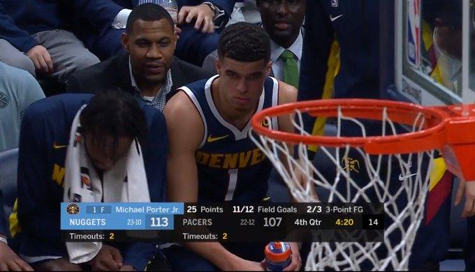 Michael Porter Jr 3 janvier 2020