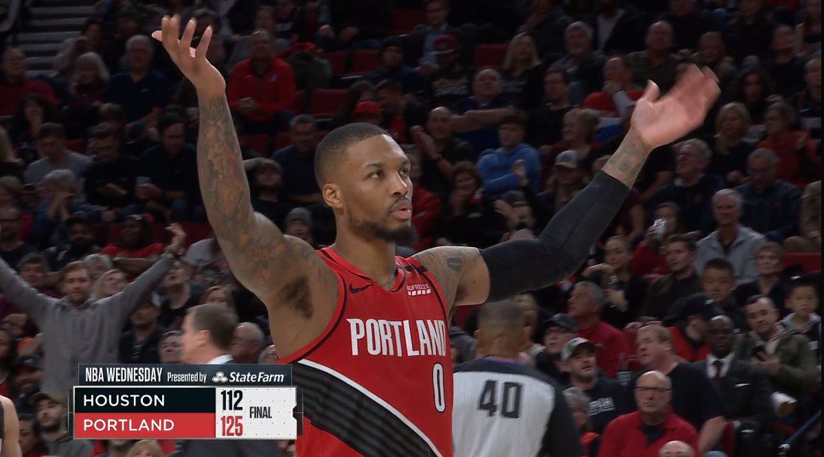 Damian Lillard 30 janvier 2020