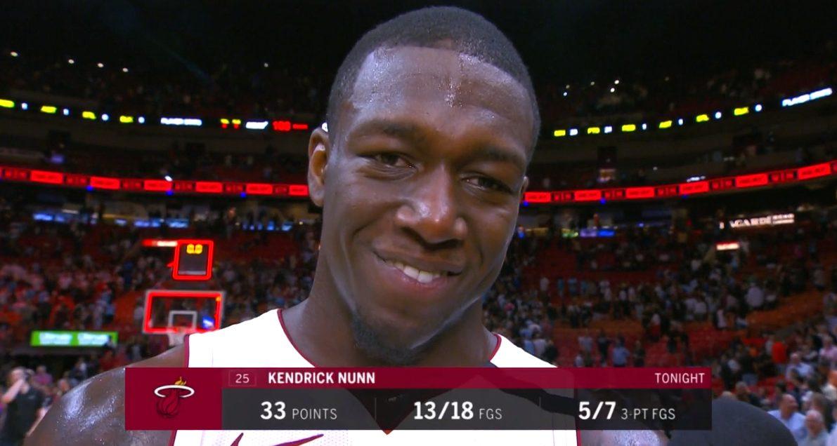 Kendrick Nunn 16 janvier 2020