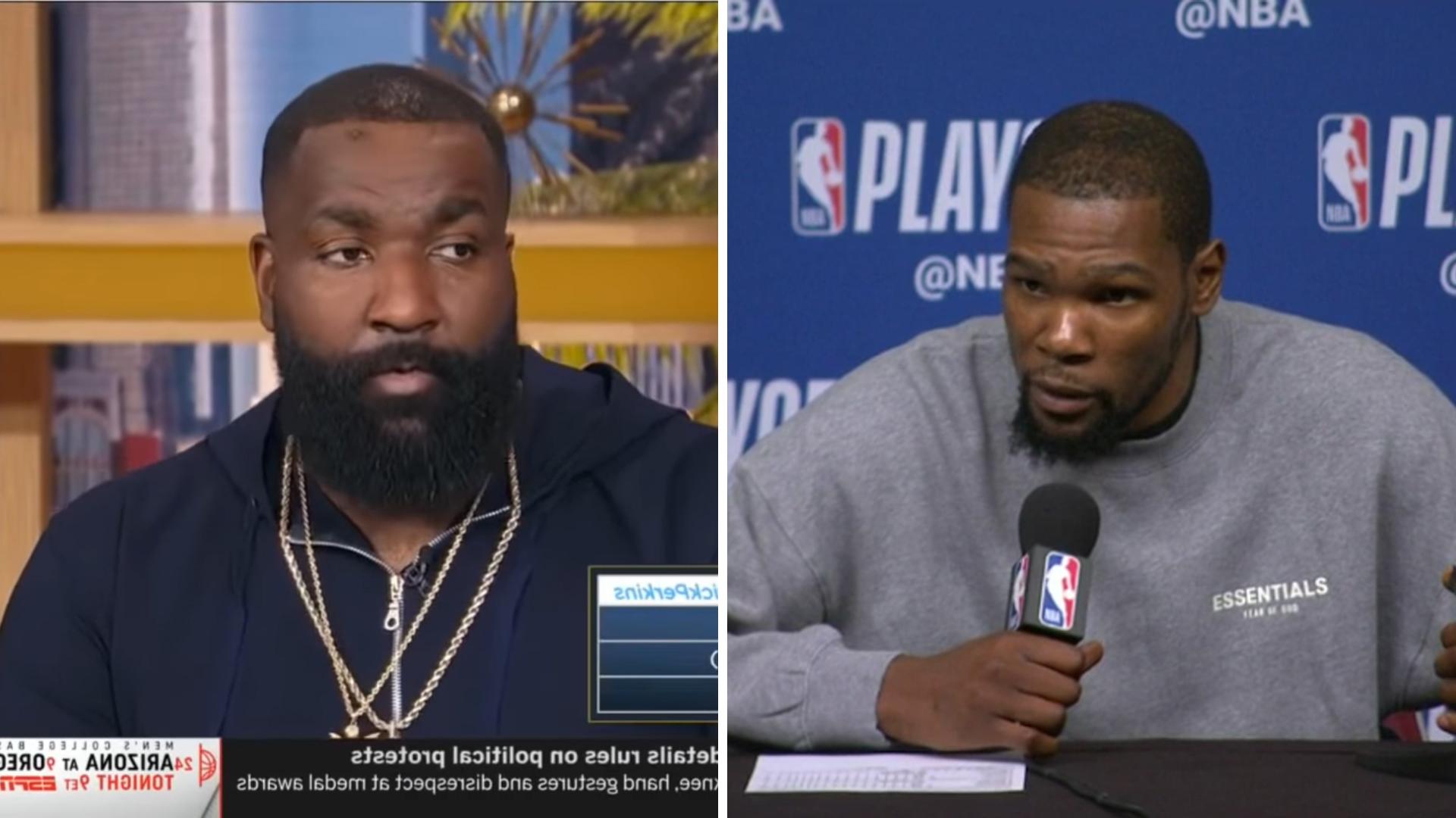 Kendrick Perkins Kevin Durant