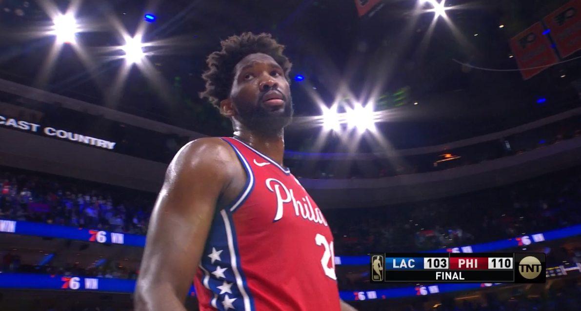 Joel Embiid 12 fevrier 2020