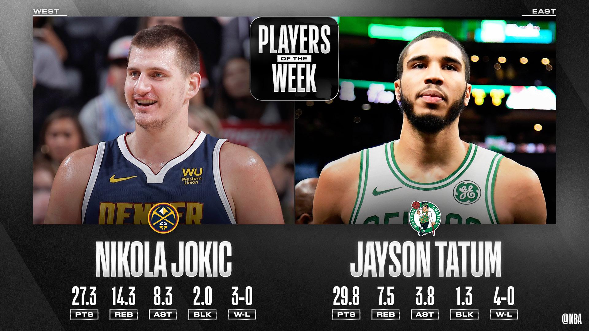 Nikola Jokic Jayson Tatum