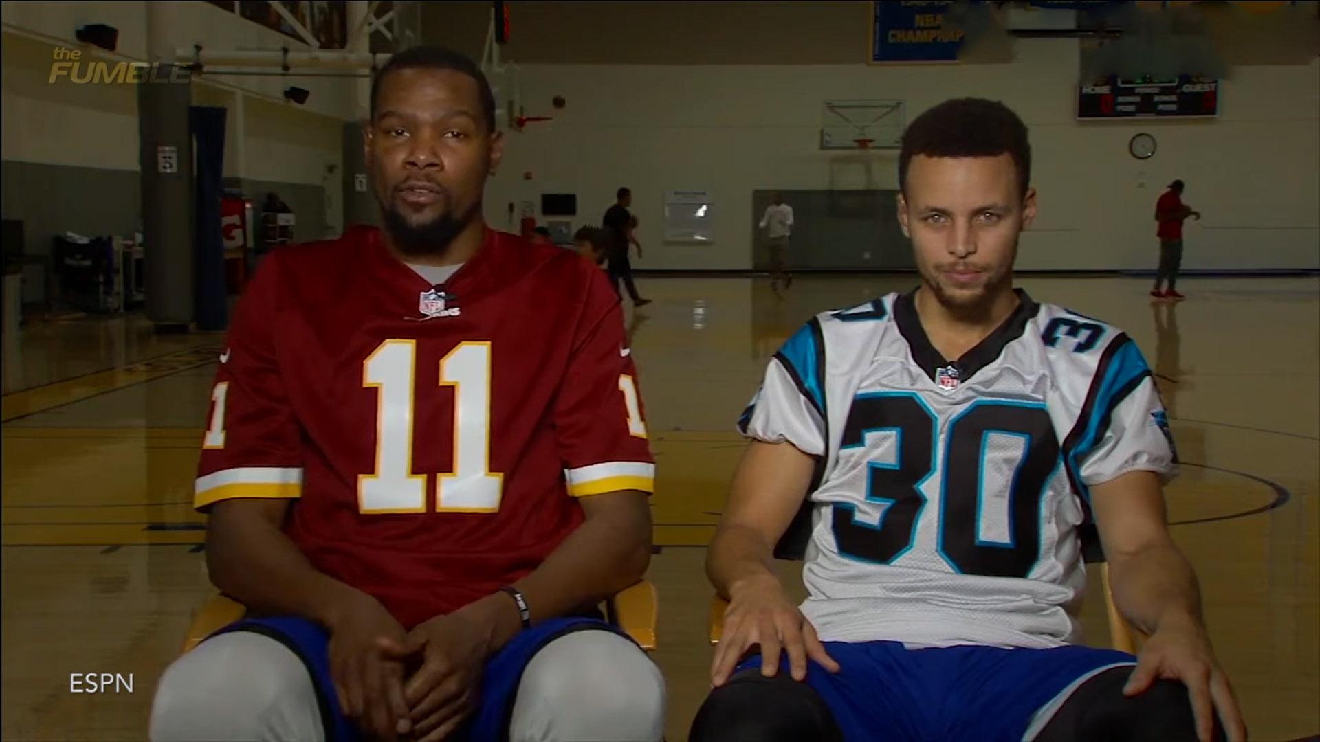 Super bowl Durant Curry