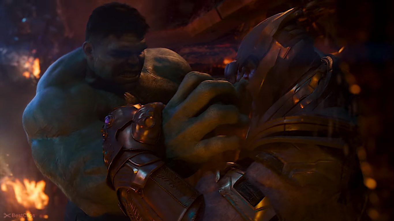 Thanos vs Hulk