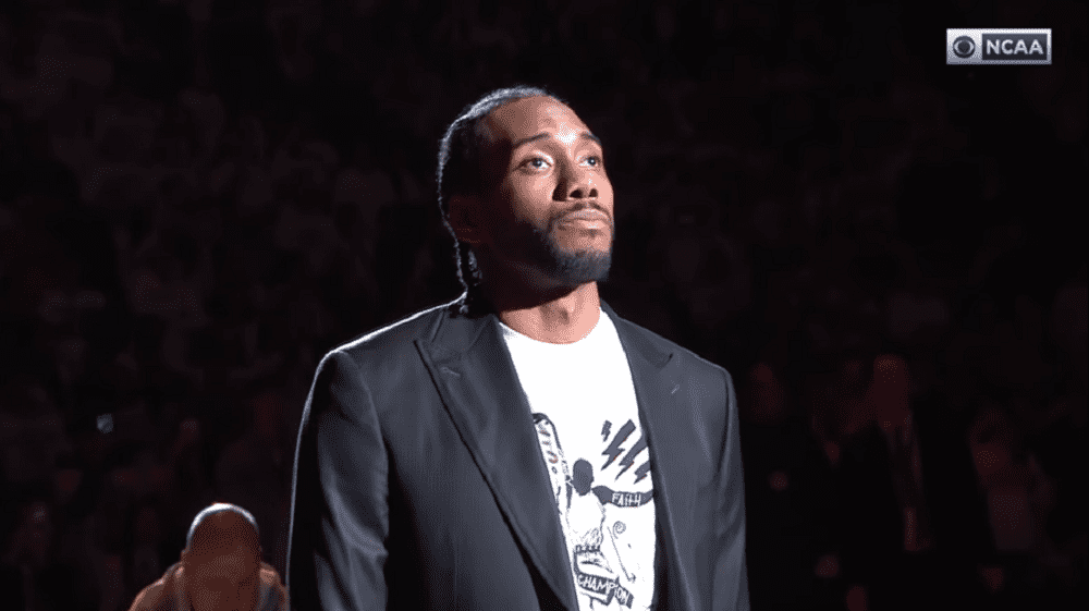 Kawhi Leonard Maillot retiré 2 Février 2020