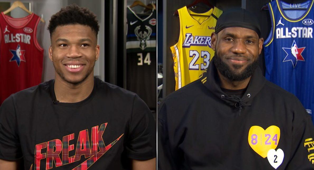 Giannis LeBron 7 février 2020