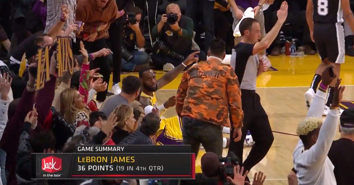 LeBron James 5 février 2020