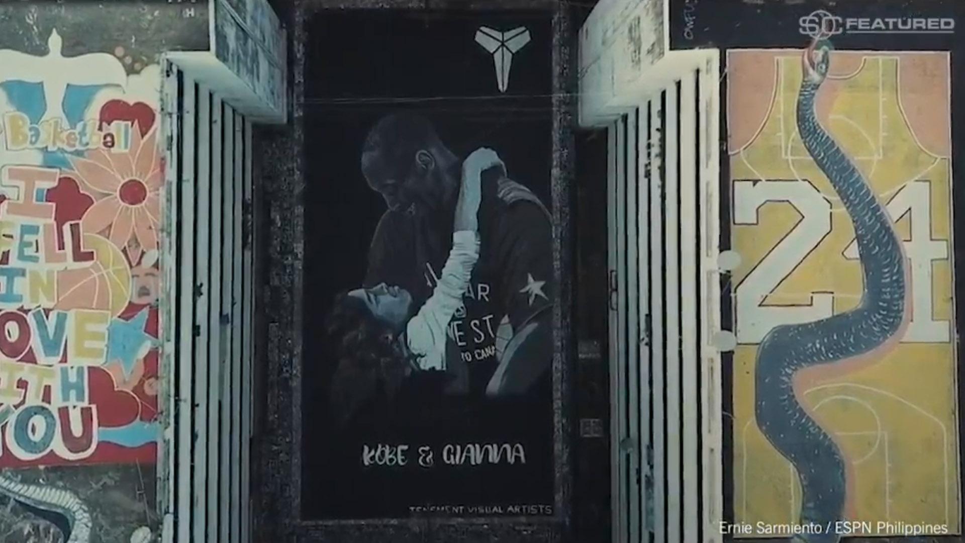 fresque Kobe Bryant Philippines