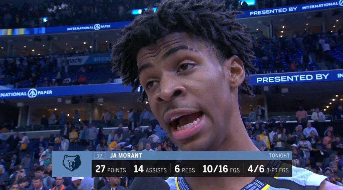 Ja Morant 1er mars 2020