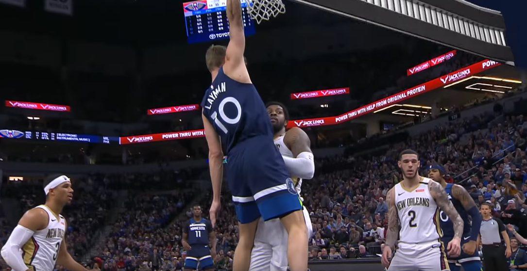 Jake Layman 9 mars 2020