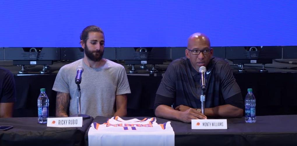 Monty Williams Ricky Rubio