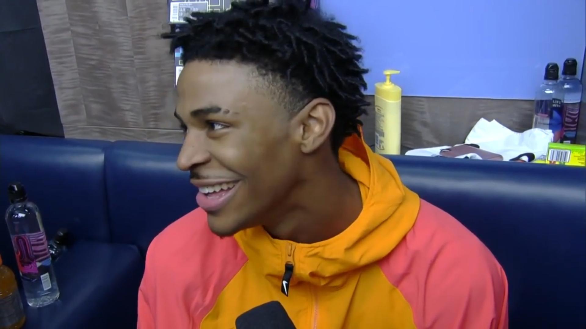 Ja Morant 4 août 2020